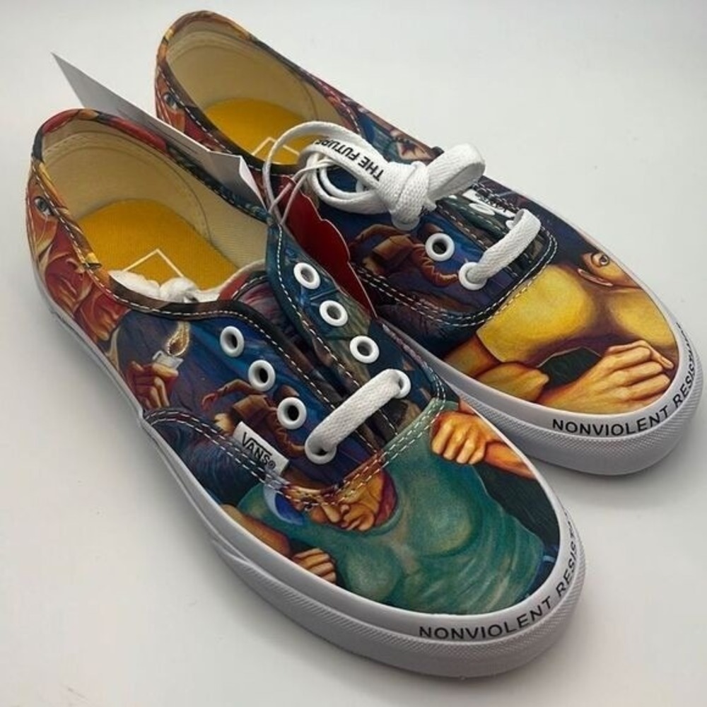 Vans Authentic collectors Judy Baca casual skate shoes NWT women 6